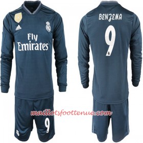 Maillot/Tenue Real Madrid BENZEMA 11 Enfant Extérieur 2018/2019 Manche Longue